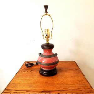 Bradburn Gallery Pink Pottery Lamp